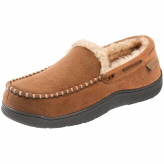 Zigzagger Men's Moccasin Slippers