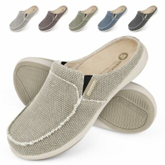 Mens Slippers with Arch Support