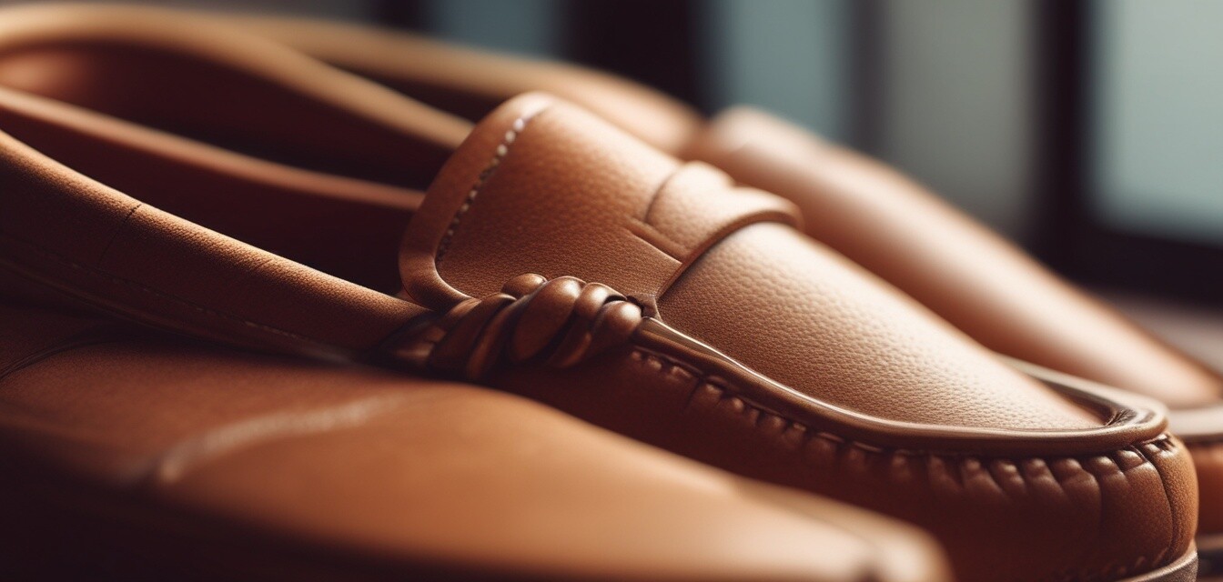 Classic moccasin slippers